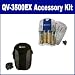Casio Exilim QV-3500EX Digital Camera Accessory Kit includes: SB257 Charger, SDC-22 Case