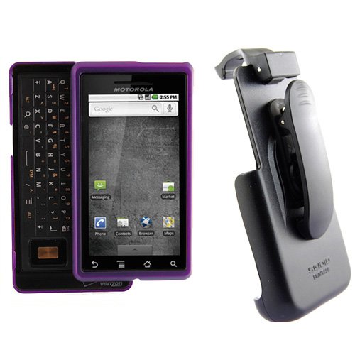 Seidio Innocase Holster Case Combo for  Motorola Droid (Purple)