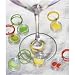 Translucent Beaded Martini Drink Charms (6 count)