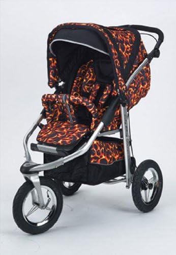 Baby Bling Design Metamorphosis Stroller, Caribbean Peacock