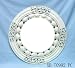 Handcrafted Round Seashell Decor Mirror