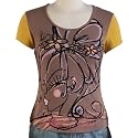 Jessie G. Women's Printed Scoop Neck Tee