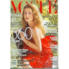 Vogue March 2008 Drew Barrymore