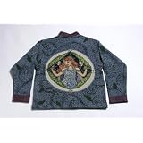 Virgo Woven Cotton Cardigan By Dana Simson at Sugar Street Weavers