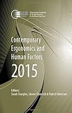 Contemporary ergonomics and human factors 2015 : proceedings of the International Conference on Contemporary Ergonomics and Human Factors 2015, Daventry, Northamptonshire, UK, 13-16 April, 2015
