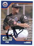 Kane Davis Autographed/Hand Signed MLB Baseball card (New York Mets) 2002 Upper Deck 40 Man #832