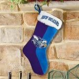 NBA New Orleans Hornets Purple-Teal Logo Plush Stocking