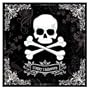 Midnight Dreary Beverage Napkins 36ct