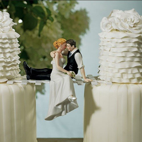 Weddingstar The Look of Love Bride and Groom Couple Figurine for Cakes