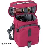Tamrac 600 Expo Jr., Small Shoulder Bag for Point & Shoot Cameras or Small Binoculars, Navy.