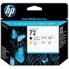 HP 72 - Printhead - 1 x yellow, matte black