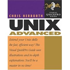Unix Advanced: Visual QuickPro Guide