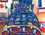 NBA Hoops - Basketball - Comforter Set - Twin/Single Size Bedding
