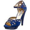 Steve Madden Women's Kerrin Two Piece Studded Hi Heel Platform