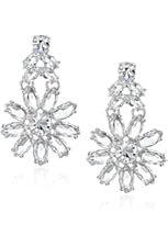 kate spade new york Crystal Bouquet Drop Earrings