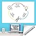 Whiteboard Wallpaper, Matte White, 4x6 ft Peel and Stick White Board, Dry Erase Decal & Projector Screen, Self-Adhesive Backing