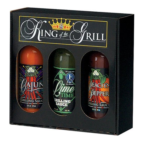 King of the Grill Gift Set by Hot Sauce Harrys