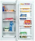 Review Whirlpool  / Whirlpool EV070FXRQ 7.4 cu. ft. Upright Freezer with 3 Fixed Evaporator Shelves, 4 Door Shelves, Manual Defrost, Lower Storage Tray and Adjustable Temperature Control