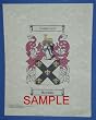 Anderson Coat of Arms on 8 1/2 x 11 Parchment Paper