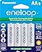 Panasonic BK-3MCCA8BA eneloop AA New 2100 Cycle Ni-MH Pre-Charged Rechargeable Batteries, 8 Pack
