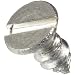 Stainless Steel Self Tapping Screw, Flat Head, Slotted Drive