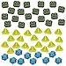 Gaslands Miniatures Game Token Set, Multi-Colored (50)