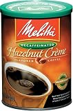 Melitta Ground Flavored Coffee, Hazelnut Creme Decaffeinated, 11.5-Ounce Cans (Pack of 4)