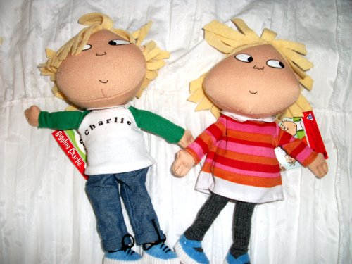 charlie and lola giggling brother and sister