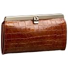 Abas Calf Skin Cate Accordion Wallet