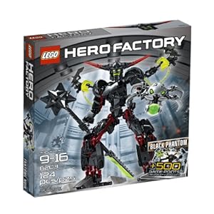 Lego Hero Factory Black Phantom 6203
