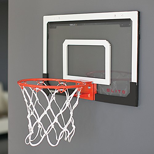SKLZ Mini Pro Basketball Hoop Elite with Deluxe Ball and Wall Mount