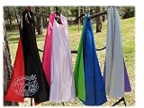 Abracadabrazoo Super Hero Superhero Satin Reversible Cape Red Black