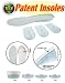 Patented Height Increase Insoles Elevator Shoe Pads Heel Lift Taller Unisex B