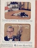 DAVE GARROWAY tells about 7-Star Value products on his TODAY show on NBC-TV. ..... 1960 Johns Manville Ad, A4314.