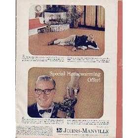 DAVE GARROWAY tells about 7-Star Value products on his TODAY show on NBC-TV. ..... 1960 Johns Manville Ad, A4314.