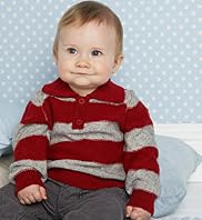 125 Years Autograph Block Stripe Jumper with Wool