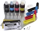 ELECOM 詰め替えインク THC-7BCSET4