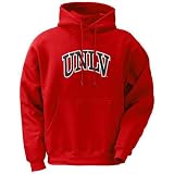 Nike UNLV Runnin' Rebels Red Classic Logo Pullover Hoody Sweatshirt
