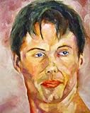 IMAGE OF Custom Order #DH-H2B, Oil on Canvas, Custom Painting of The Person You Love, For 1 Person of Customer's Choice, Style: Expressionism, with Signature Text