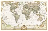 World Executive Wall Map Enlarged & Laminated (National Geographic) (World Maps S.)