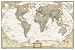 Amazon price tracker, Amazon price history charts, World Executive Wall Map (Enlarged & Laminated) (Reference - World)
