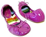 Coach Jilly Pink Patent Ballet Flats