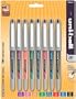 uni-ball Vision, Stick Needle, Fine-Point Rollerball Pens, 8 Colored Ink Pens (1734916)