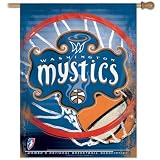 Washington Mystics Vertical Flag: WNBA 27x37 Banner