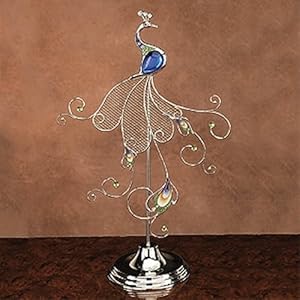 jewelry peacock holder