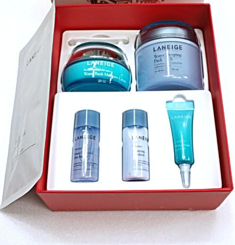 Korea Cosmetics Amore Pacific [LANEIGE] LANEIGE Limited!! 2013 Holiday Water Set! Water Bank Moisture Cream Water Sleeping Pack [001MI]