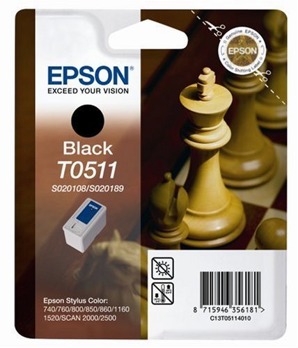 Epson S020189 Black Inkjet Print Cartridge