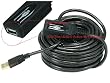 33ft / 10m USB 2.0 Certified Active Extension cable - Extends your existing USB cable for another 33ft - Support HighSpeed USB2.0 Data Transfer rate of 480Mbps.