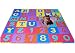 Uppercase 36 Sq. Ft. 'We Sell Mats' Alphabet and Number Floor Puzzle-Each Tile 12"x12"x3/8" Thick with Borders