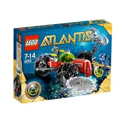 Lego - 8059 - Jeu de Construction - Lego Atlantis - Le Tout-terrain des Profondeurs